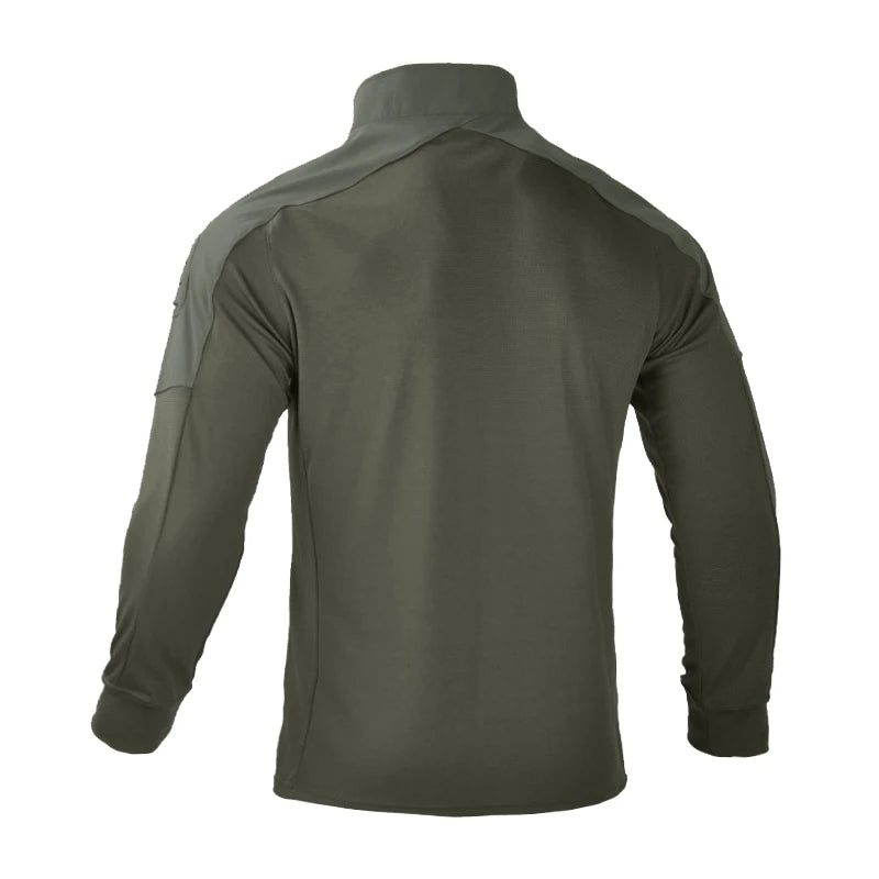 Men's Quick Dry Clothing Airsoft Lightweight Shirt Tactical Shirt Long Sleeve Work Tops Outdoor Hunting Clothes Hiking Shirts