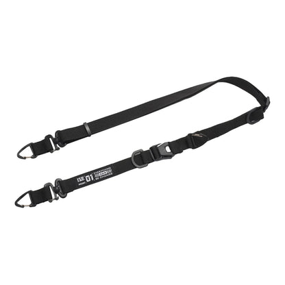Outdoor Camping Molle Sling Shoulder Strap with Hanging Ring Multifunction Crossbody Bag Strap Adjustable Crossbody Strap