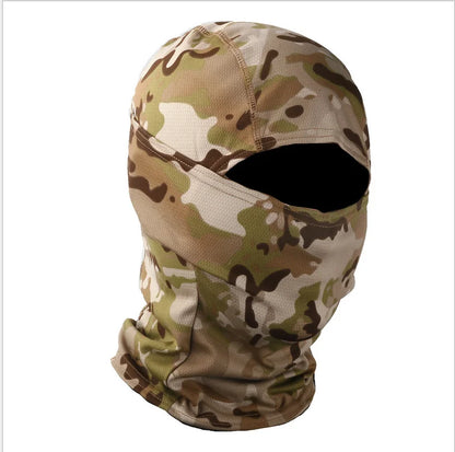 Tactical Fishing Balaclava Hood Full Face Mask Scarf Neck Gaiter Bandana Headwear Cover For Men Women Sports