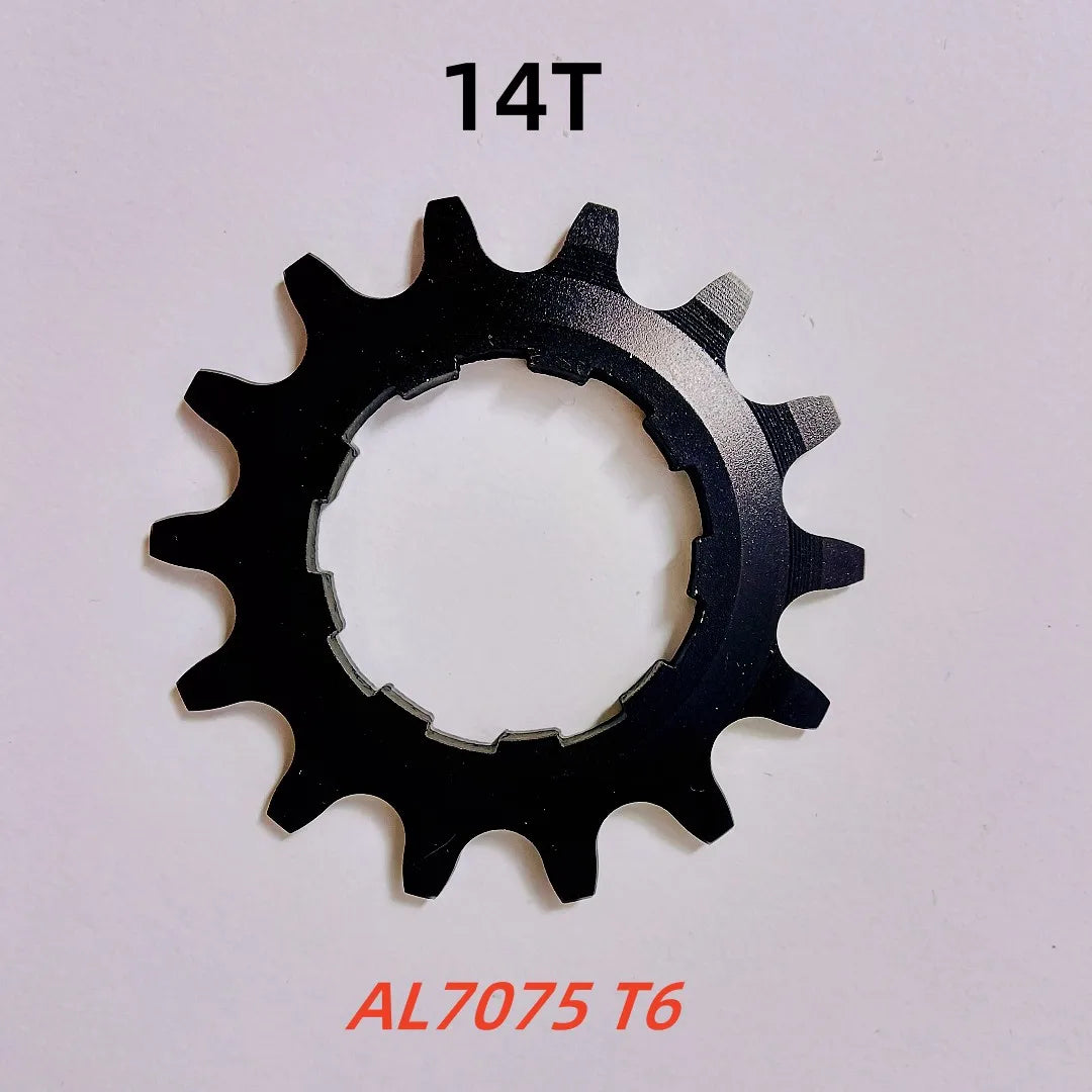 13T/14T/15T/16T AL7075 Mountain Bike Cassette Bicycle Freewheel Conversion Kit Flywheel Sprocket Single Speed Cassette Cog
