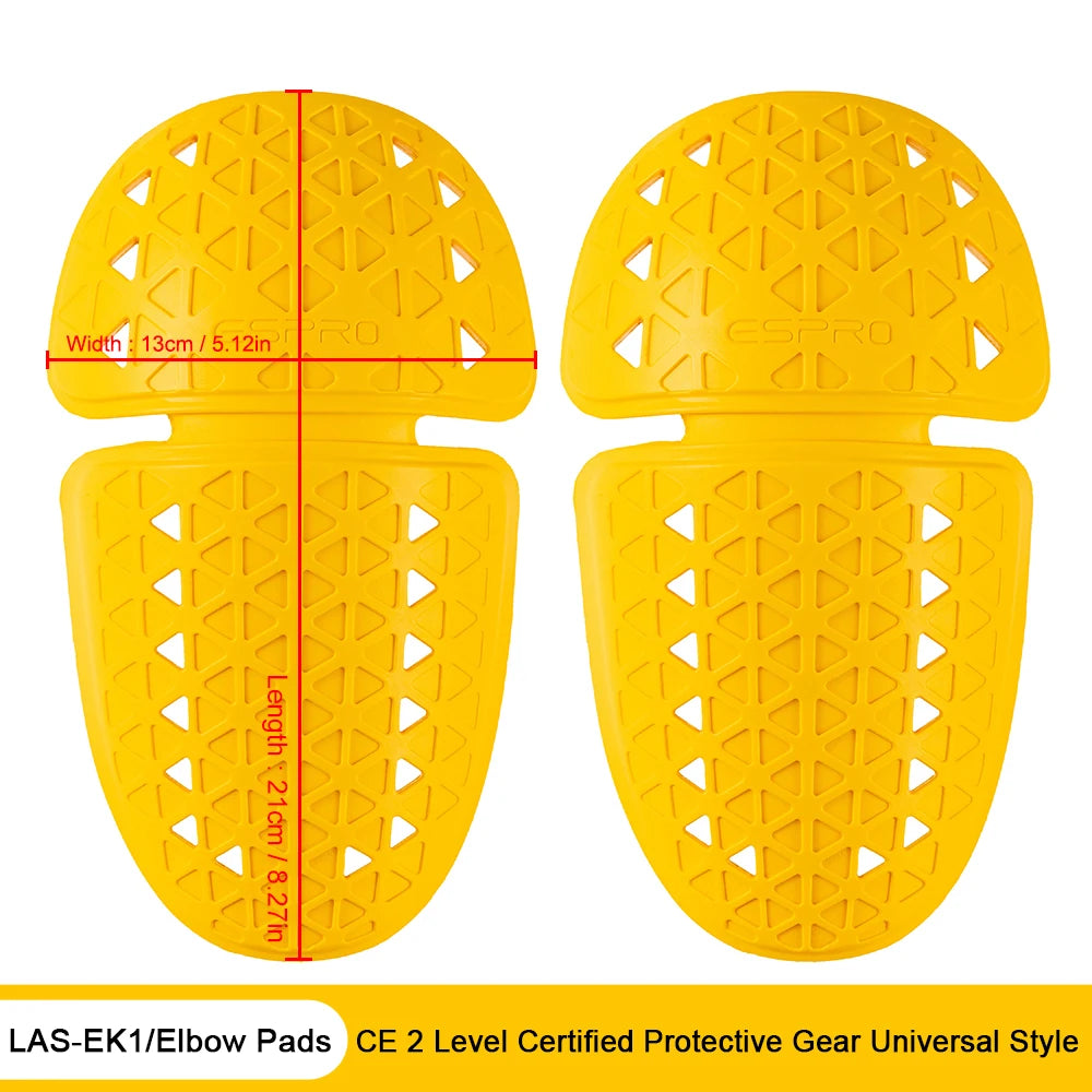 Universal CE Level 2 Certified Motorcycle Armor Jacket Insert Back Protector Anti-Shock Rider Armor Back Spine Protective Pad