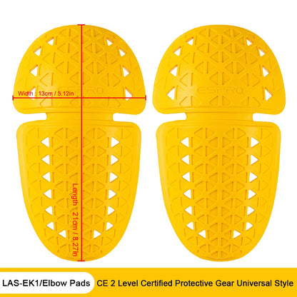 Universal CE Level 2 Certified Motorcycle Armor Jacket Insert Back Protector Anti-Shock Rider Armor Back Spine Protective Pad