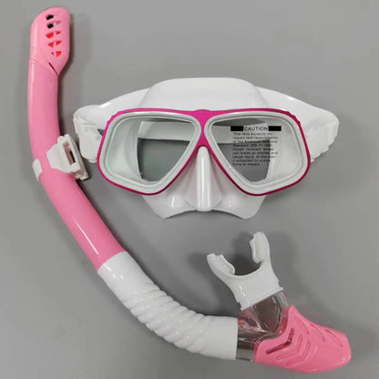 Diving mask Plastic-alloy frame scuba equipment snorkeling goggles Tempered glass