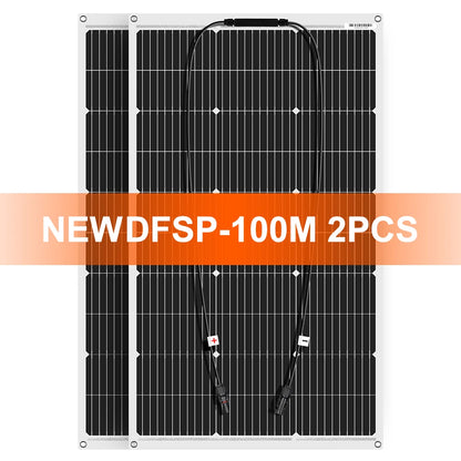 18V 100W/200W/400W Flexible Solar Panel