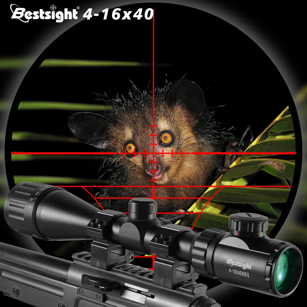 Hunting Riflescope Red&Green Dot Airsoft Rifle