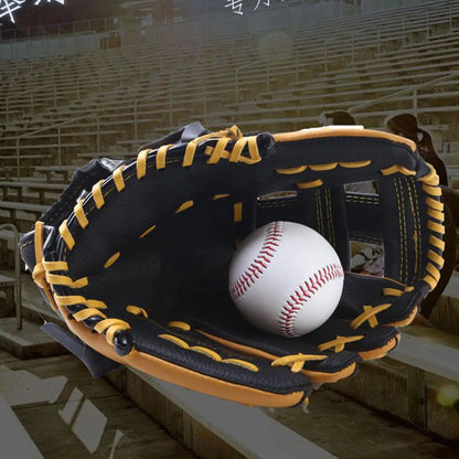 Baseball Glove Soft Training Mitt Leather Softball Glove for Youth Adults Practice Outfield