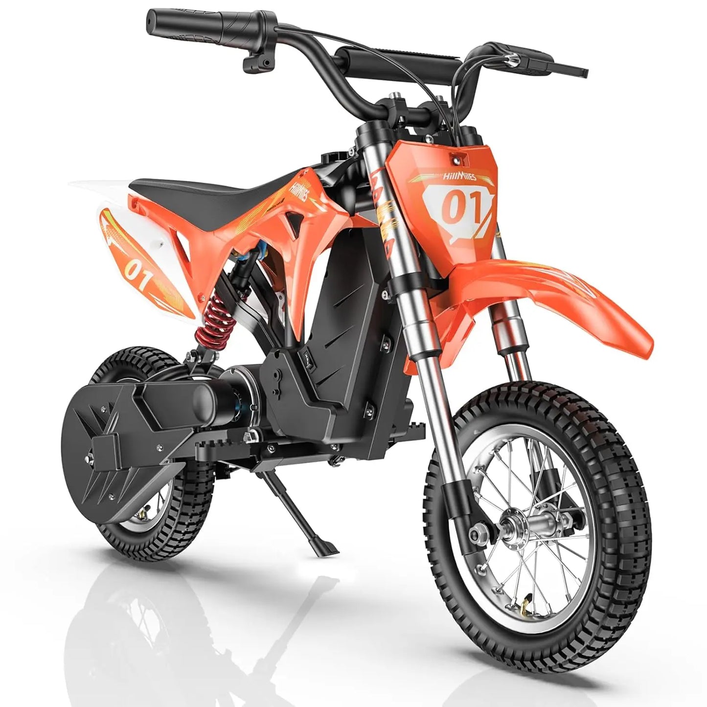 36V 300W Kids Electric Dirt Bike,Electric Motorcycle with 3 Speed of 5/7.5/15.5MPH & up to 12.4 Miles, Customized