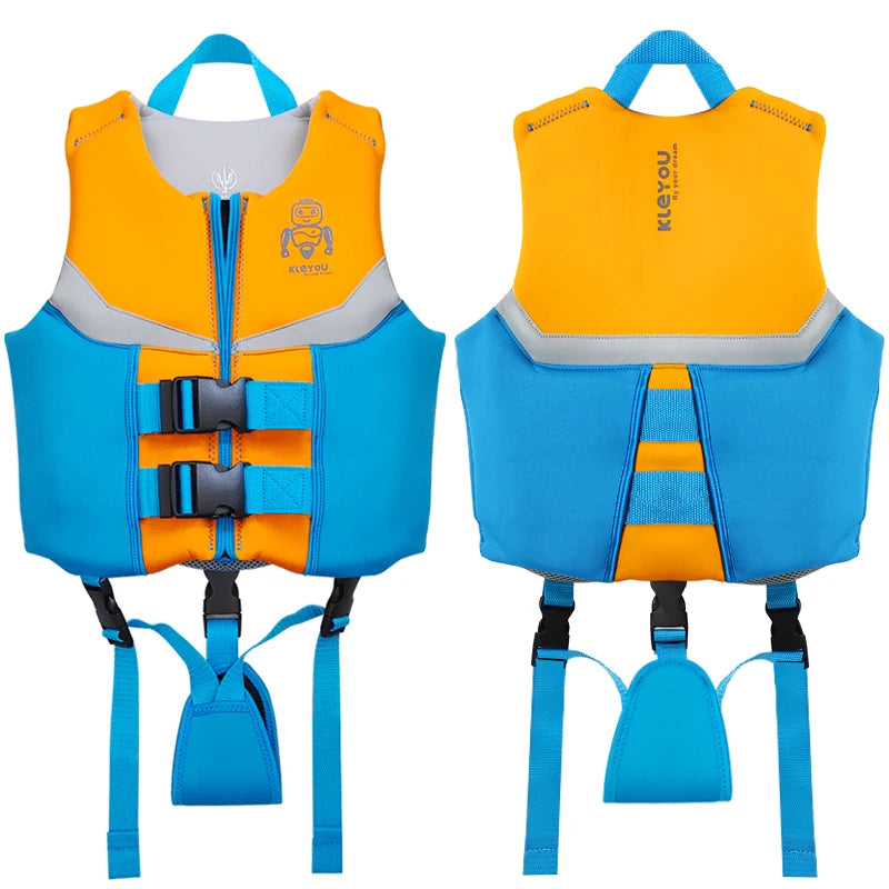 Kids Swim Vest, Buoyancy Jacket For Boys Girls, Float Buoyancy Swimsuit, Children Flotation Swimming Aid 50N