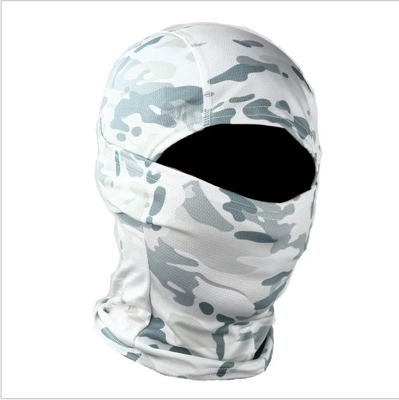 Tactical Fishing Balaclava Hood Full Face Mask Scarf Neck Gaiter Bandana Headwear Cover For Men Women Sports