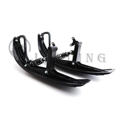 Motorcycle Front Skiboards Winter Snow Sledge For 110cc 125cc 150cc ATV UTV Buggy Electric Quad Go Kart Snowmobile Skiing Track