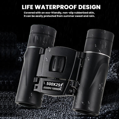 Portable Binoculars Long Range HD Powerful Binoculars Professional Binoculars Camping Hunting BirdWatching Equipment
