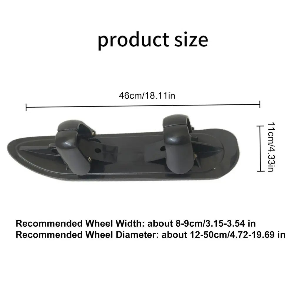 Scooter Ski Sled 2 in 1 Snow Scooter Strollers Wheel Ski Sled Glider Snowboards for Cycling Bicycle Jogging Sports Outdoor Paths