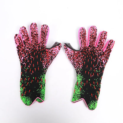 Breathable Soccer Goalkeeper Gloves for Kids Youth Strong Grip Full Finger Protective Football Soccer Football Goalkeeper Gloves