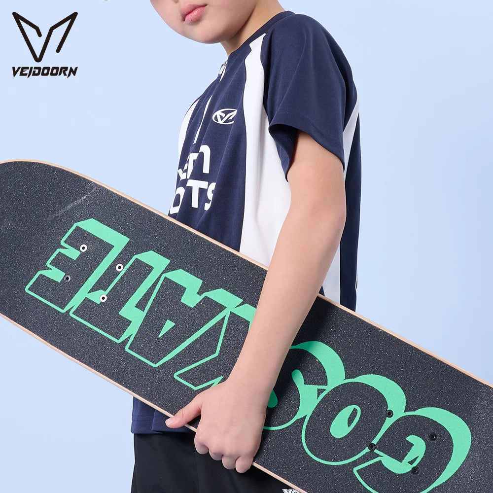 Kids Quick Dry Shirts Short Sleeve Boys Girls Breathable Athletic Running Tops Children Summer Sports Wear Moisture Wicking Tee