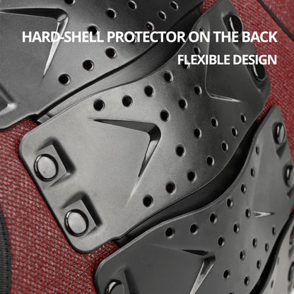 Men's Motorcycle Armor Anti-Fall Wear-Resistant Motorbike Jacket Body Armor Motocross Chest Back Protector Moto Riding Equipment