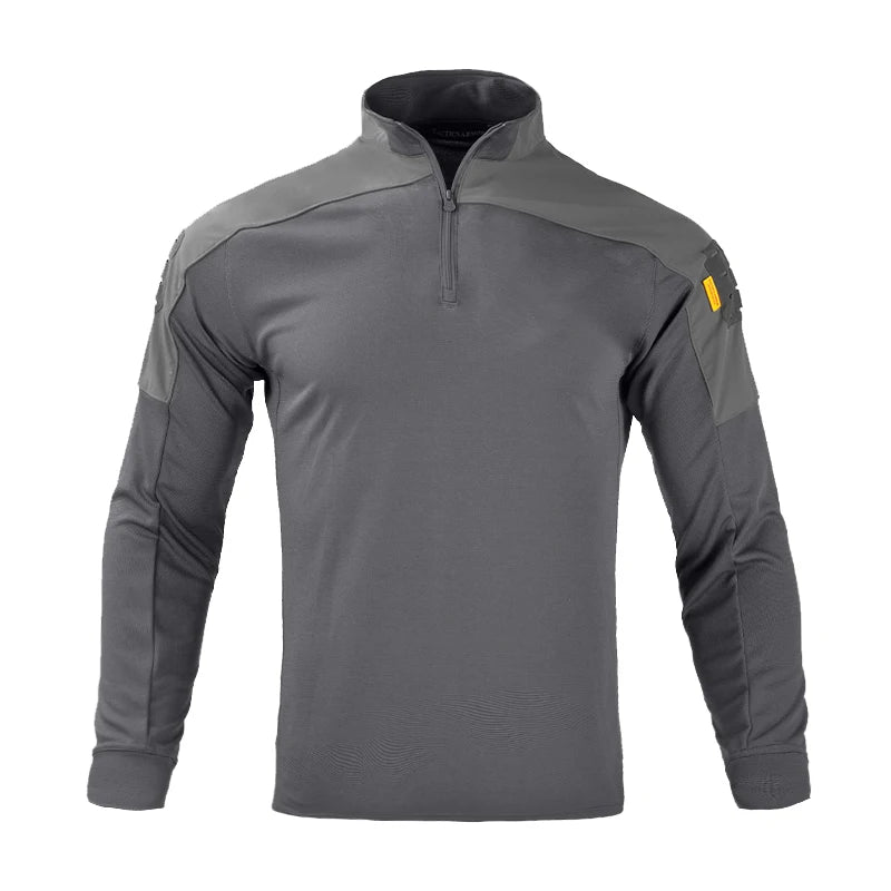 Men's Quick Dry Clothing Airsoft Lightweight Shirt Tactical Shirt Long Sleeve Work Tops Outdoor Hunting Clothes Hiking Shirts