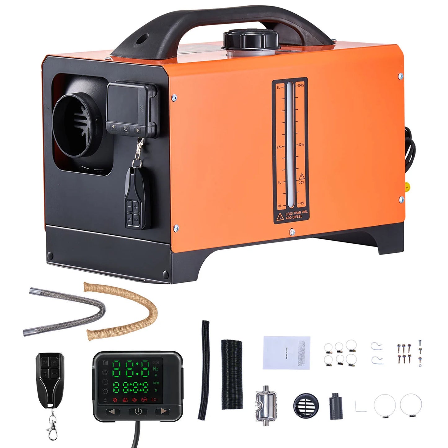 8KW Diesel Air Heater DC12-24V Diesel Parking Heater