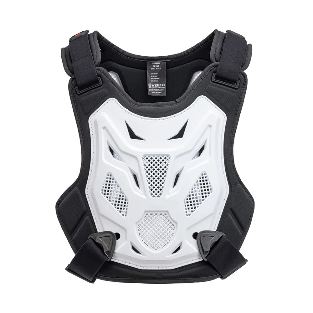 Men's Motorcycle Riding Armor Vest Accessories Off-road Racing Comfort Anti-collision Protective gear Chest Back Shoulder Pads