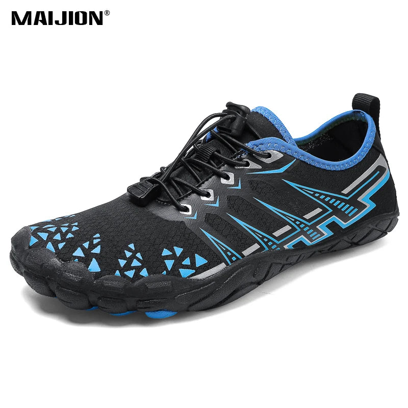 Quick-drying Aqua Shoes for Men Women Barefoot Anti-slip Beach Swimming Fitness Wading Upstream Rafting Outdoor Water Sneakers