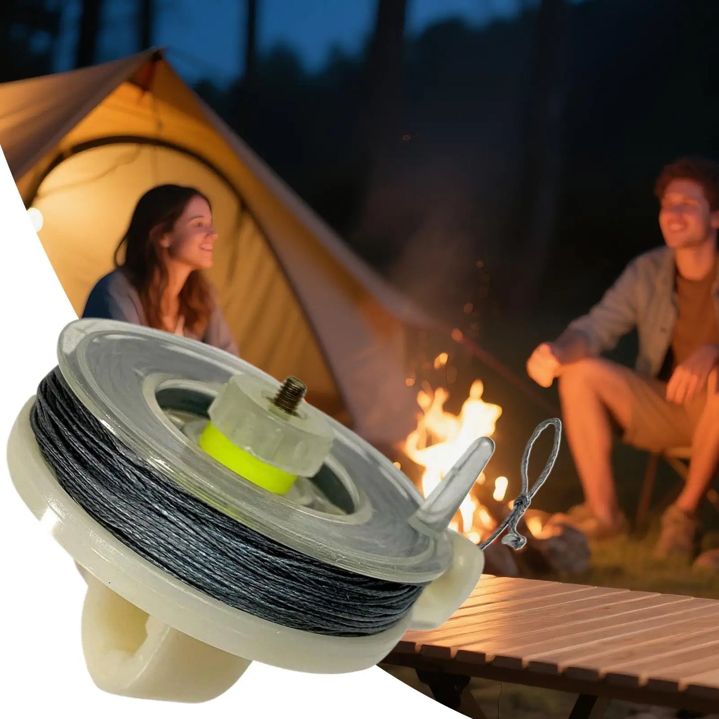 Perimeter Alarm Trip Wire Camping Perimeter Alarm Trip Line Weatherproof Early Warning Security System For Camping Outdoor