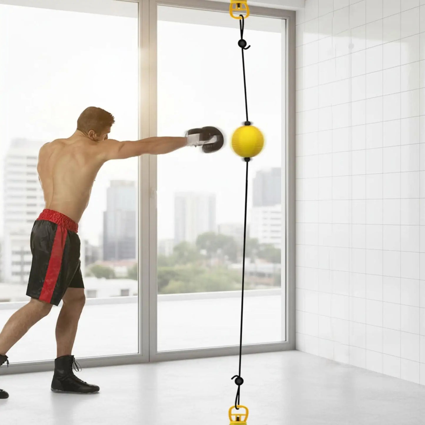 Speed Boxing Bags Rebound Speed Ball For Boxing Flexible Punching Ball For Home Training Gym Sports Backyard Workout Fitness
