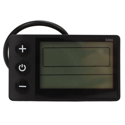 DC24V 36V 48V Electric Bike Conversion Kit with 17A 3 Mode Brushless Controller S866 Panel Electric Bicycle Thumb Throttle