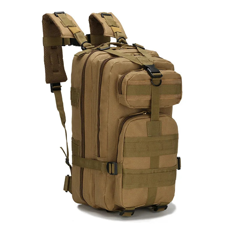 30L Trekking Tactical Bag Outdoor Sports Mountaineering Bag Oxford Waterproof Camouflage 3p Backpack for Camping Traveling