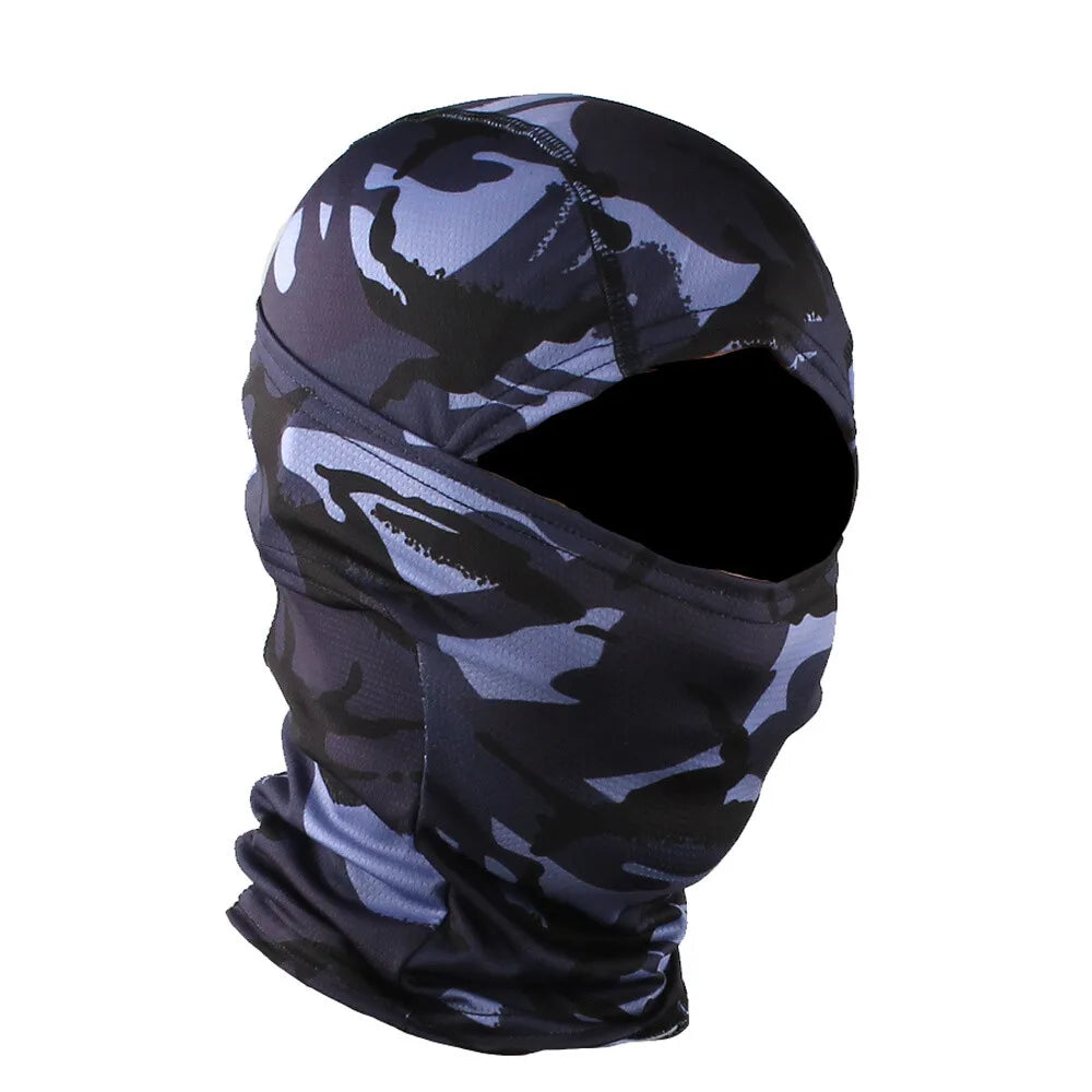 Tactical Fishing Balaclava Hood Full Face Mask Scarf Neck Gaiter Bandana Headwear Cover For Men Women Sports