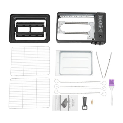 Portable Gas Barbecue Stove Camping Gas Stove with Carrying Case for Camping Trips, Gatherings, Rvs, Barbecues and More