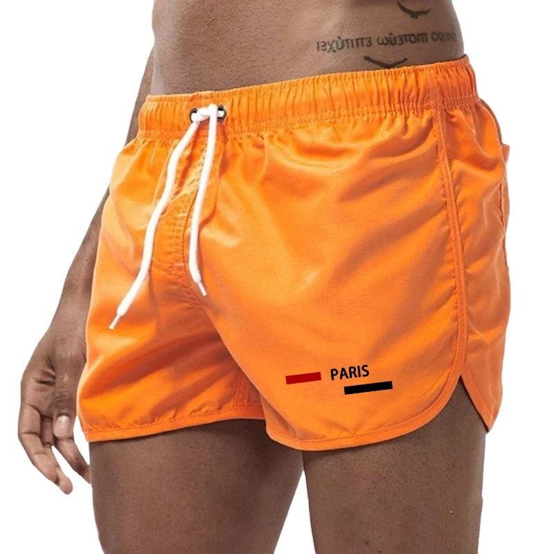 Quick Drying Mens Beach Shorts Printing Fashion Football Sports Shorts  Casual Jogging Sweatpants Surf Shorts Summer Swim Trunks