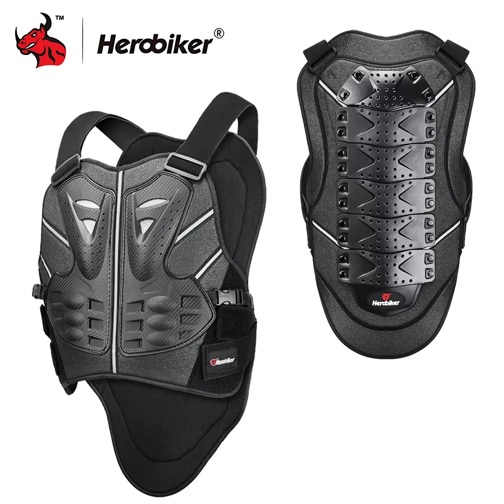 Motorcycle Armor Vest Jacket Anti Fall Moto Protector Armor All-Season Riding Gear Unisex Protective Gear Motocross Armor M-XL