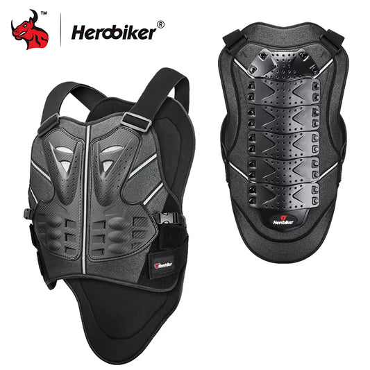 Motorcycle Armor Vest Jacket Anti Fall Moto Protector Armor All-Season Riding Gear Unisex Protective Gear Motocross Armor M-XL