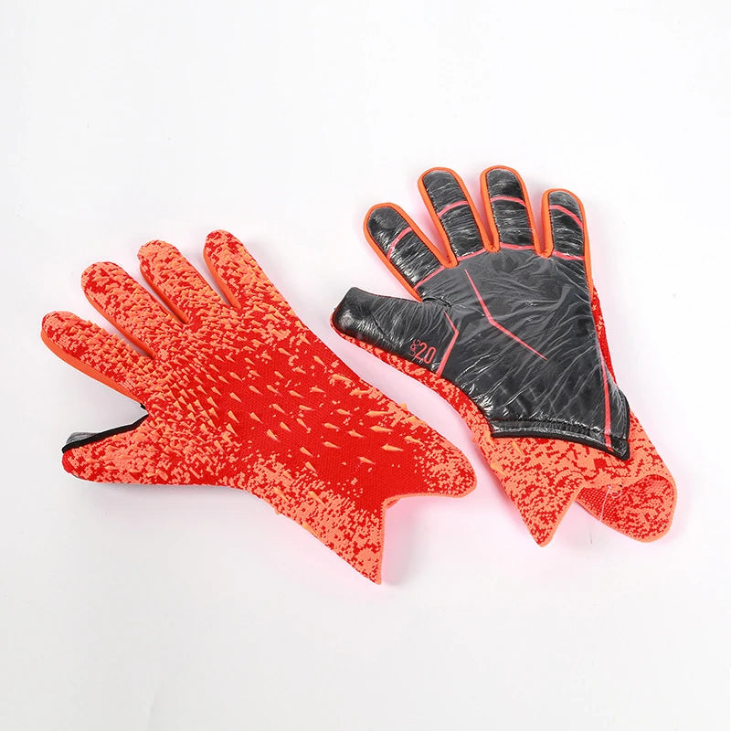 Breathable Soccer Goalkeeper Gloves for Kids Youth Strong Grip Full Finger Protective Football Soccer Football Goalkeeper Gloves