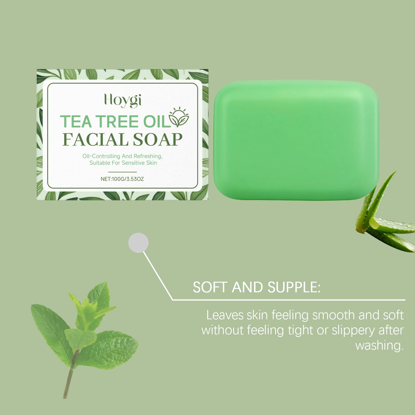Organic Natural Tea Tree Body Kit - Soothe Irritated Skin, Balance Moisture, Refreshing Daily Care for Full-Body Comfort