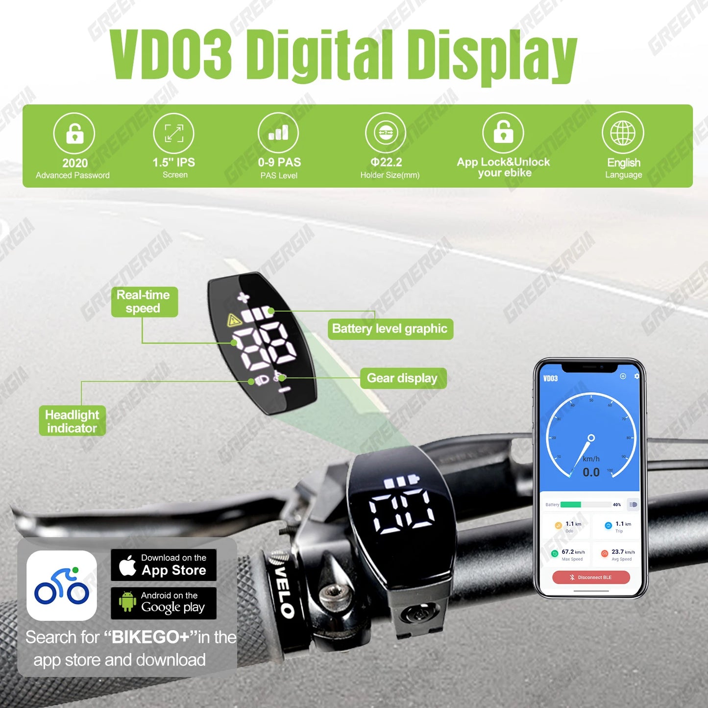 Ebike Display For BAFANG CAN BUS BBS Motor DPC010 DPC080 EKD01 Bluetooth Electric Bike Computer 5PIN Male Bicycle Speedometer