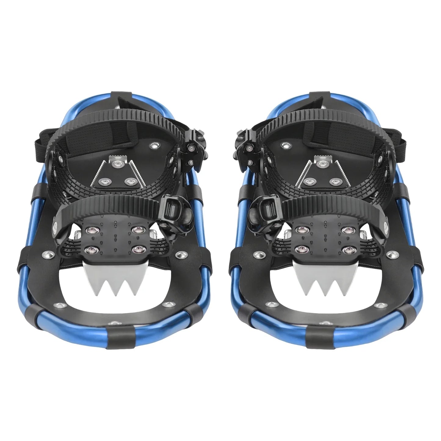 21 Inch Snowshoes, Snowshoes& Adjuatable Trekking Poles, Snowshoes for Men Women Youth