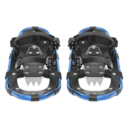21 Inch Snowshoes, Snowshoes& Adjuatable Trekking Poles, Snowshoes for Men Women Youth