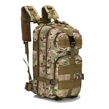30L Trekking Tactical Bag Outdoor Sports Mountaineering Bag Oxford Waterproof Camouflage 3p Backpack for Camping Traveling