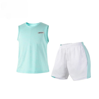 Children's Clothes Quick Dry Suit Set Sportswear 2025 New Summer Clothes Children's Sports Quick Dry Clothes