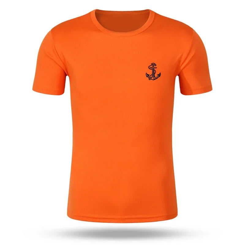 Quick Dry Men Running T-shirt Fitness Sports Top Gym Training Shirt Breathable Jogging Casual Sportswear Men's Breathable 2026