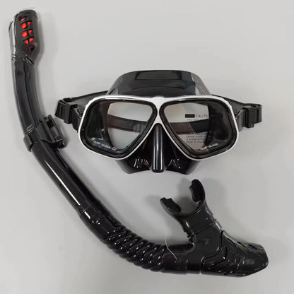 Diving mask Plastic-alloy frame scuba equipment snorkeling goggles Tempered glass