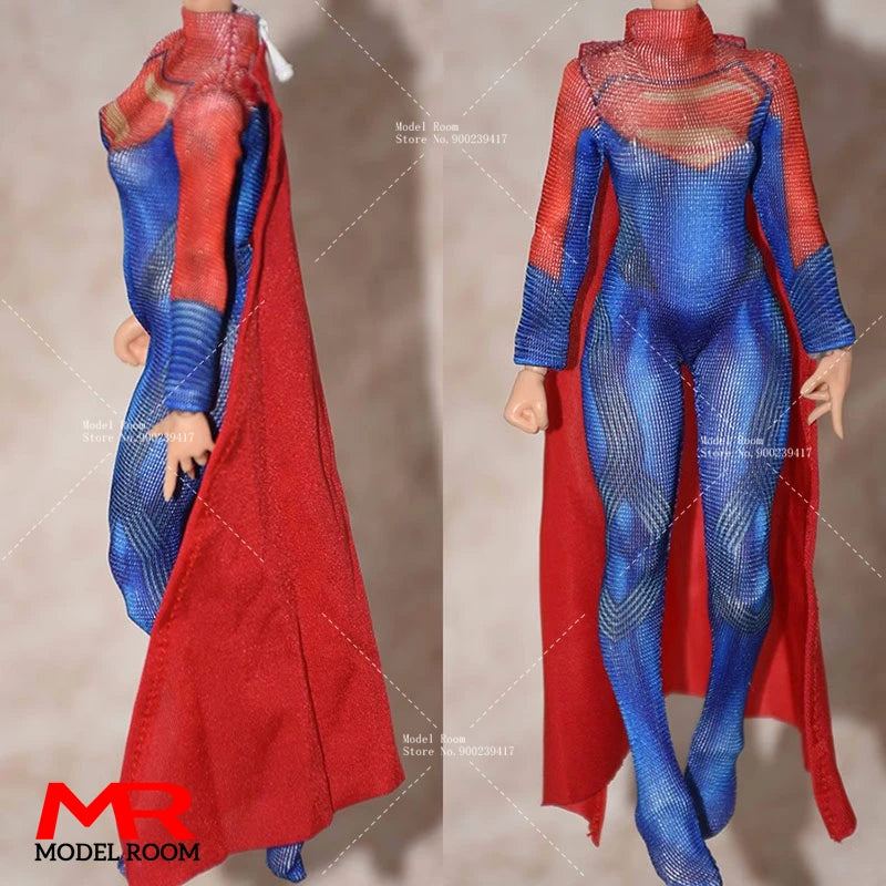 1/12 Scale Female Cosplay Combat Suit Bodysuit Jumpsuit Clothes Model Fit 6'' Romankey Soldier Action Figure Body Dolls