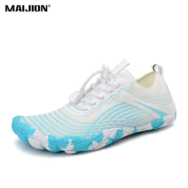 Quick-drying Aqua Shoes for Men Women Barefoot Anti-slip Beach Swimming Fitness Wading Upstream Rafting Outdoor Water Sneakers