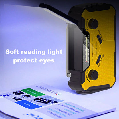 3000mAh Emergency Radio Solar Hand Crank