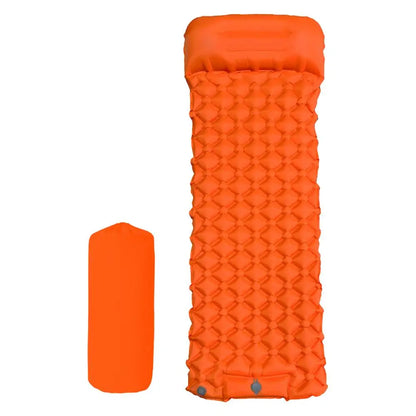 Inflatable Camping Mattress With Pillow