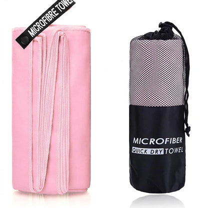 Quick-drying microfiber sport towel for travel fitness camping running yoga swimming beach towel