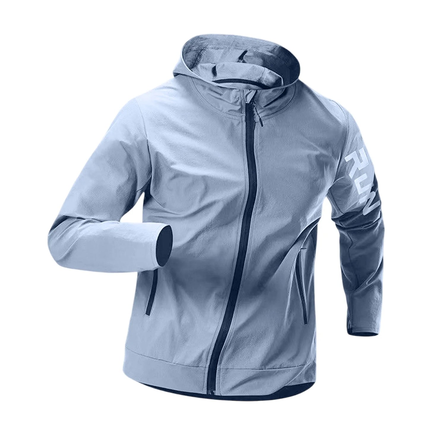 Men'S Running Clothes Lightweight Long Sleeve Loose Quick Drying Clothes Training Cycling Fitness Sports Running Jacket