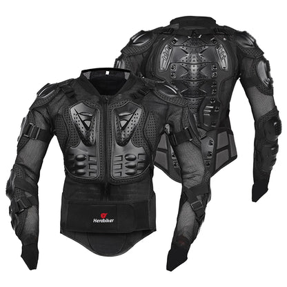 HEROBIKER Motorcycle Jacket Men's Motorcycle Armor Fall Armor Motocross Riding Jacket Racer Body Protection S-5XL