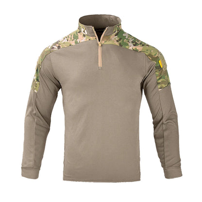 Men's Quick Dry Clothing Airsoft Lightweight Shirt Tactical Shirt Long Sleeve Work Tops Outdoor Hunting Clothes Hiking Shirts