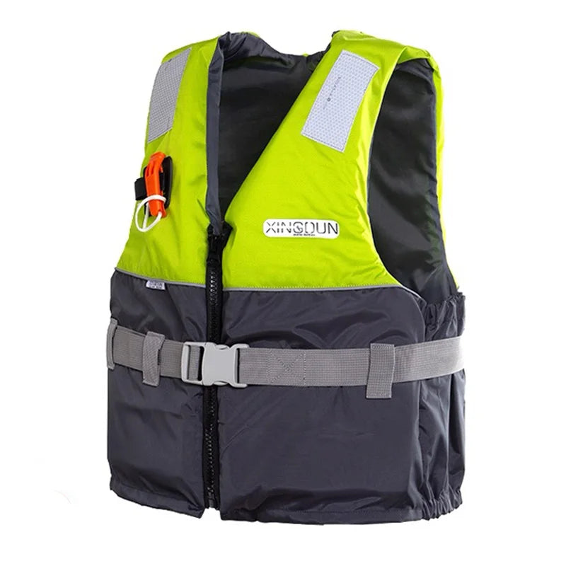 Life Jacket for Adult Children, Men Women Buoyancy Jacket Kid Life Vest with Leg Straps PFD Swimming Boating Skiing Driving Vest